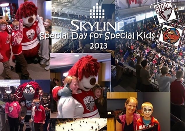 Skyline hosted its fourth annual Big Brothers Big Sisters of Guelph “Night at the Storm” event