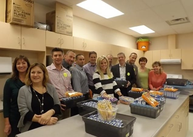 Skyline's management team got up bright and early the morning of November 12th to participate in St. Joseph Catholic School's Breakfast Program.