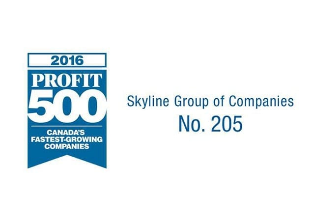 Skyline Named an Aon Best Employer in Canada for 2017