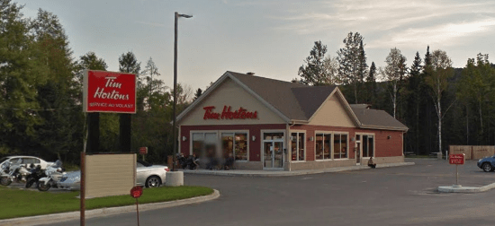 Tim Horton's restaurant