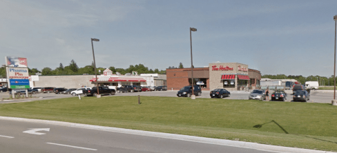 Retail plaza anchored by Tim Hortons and Pharma Plus Drug Mart