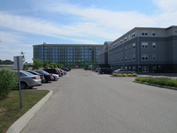 Four storey Harris Place Apartment building