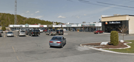 Retail plaza anchored by The Beer Store