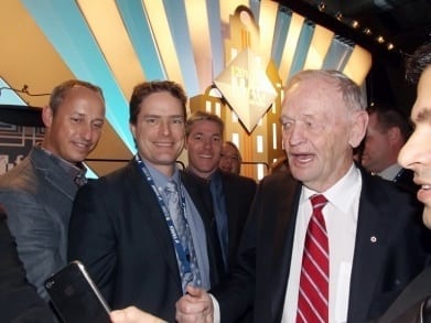 Skyline owners meet former Prime Minister Jean Chretien