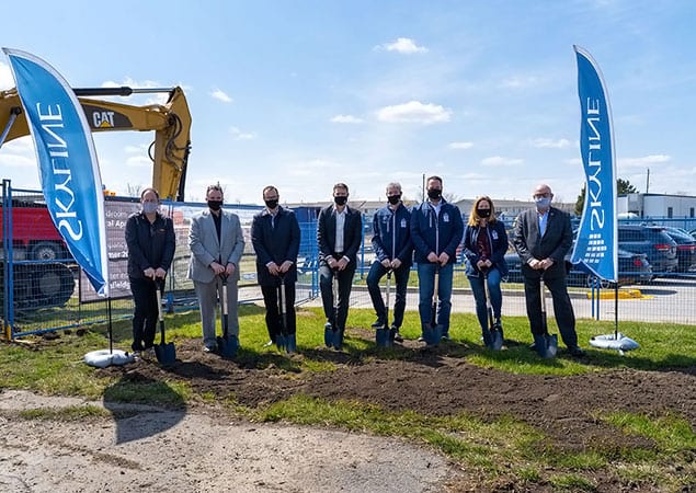 Groundbreaking at Spencer Place, Simcoe, Ontario