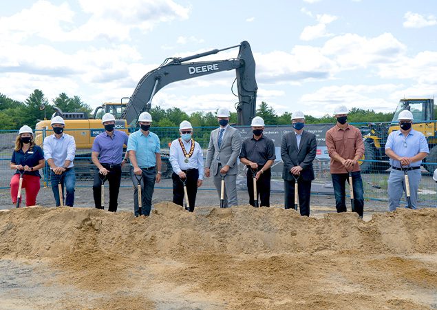 Inauguration du chantier de Spencer Place à Simcoe (Ontario)