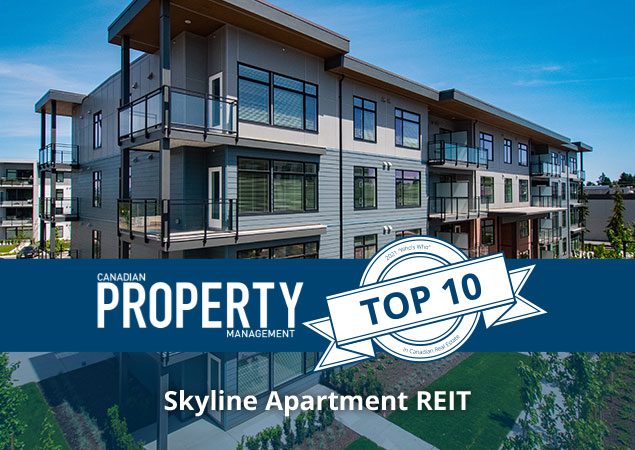 Skyline Apartment REIT Among Top 10 Canadian REITs