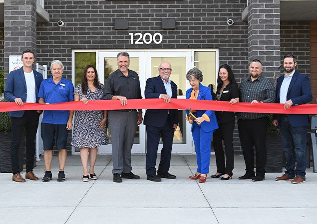 Inauguration du chantier de Spencer Place à Simcoe (Ontario)